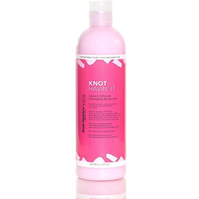 Soins des cheveux Aunt Jackie's Girls Knot Havin' it Leave-in Conditioner Hydratant Detangler 12 Oz 146275