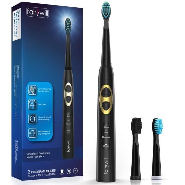 FAIRYWILL brosse à dents électrique sonique