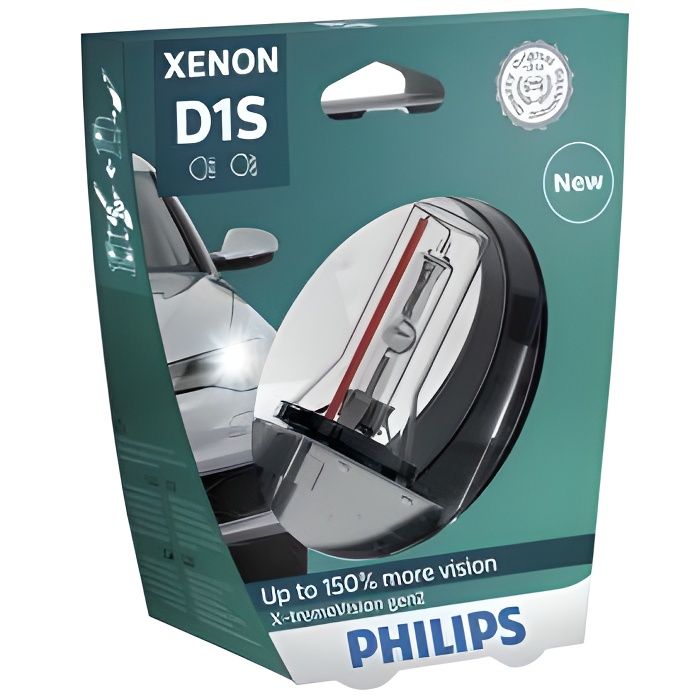 Ampoule D1S Philips xénon x-tremevision +150% Gen2 85415XV2S1
