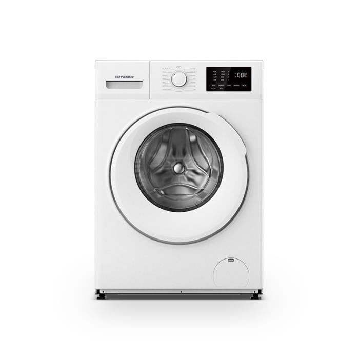 SCHNEIDER - SCLLF1410ID - Lave linge - Frontal - 10 kilos - Moteur inverter - Départ différé - Blanc