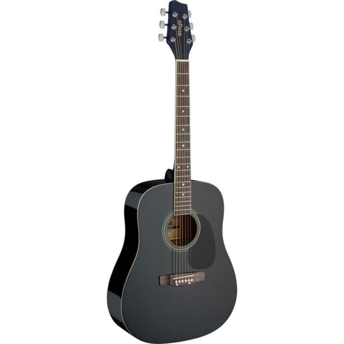 STAGG SA20D BLK Guitare Folk - Noir
