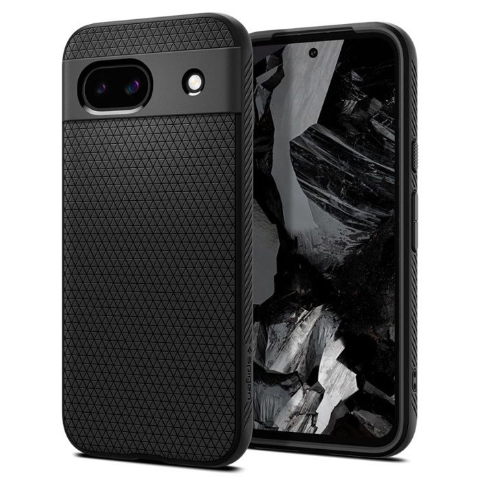 Spigen Liquid Air – Coque pour Google Pixel 8A (noir mat)