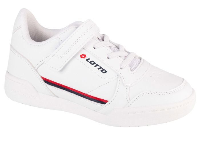 Baskets - LOTTO - Vintal K - Blanc - Synthétique - Lacets