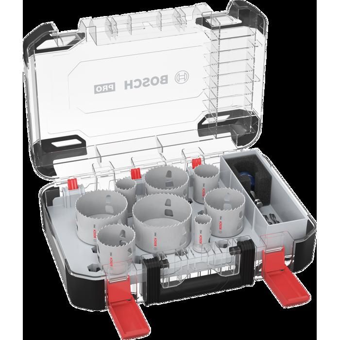 Scies Cloches Multi Matériaux BOSCH 2608594430 – Coffret de 11 pièces Ø 25 à 86 mm - vue 3