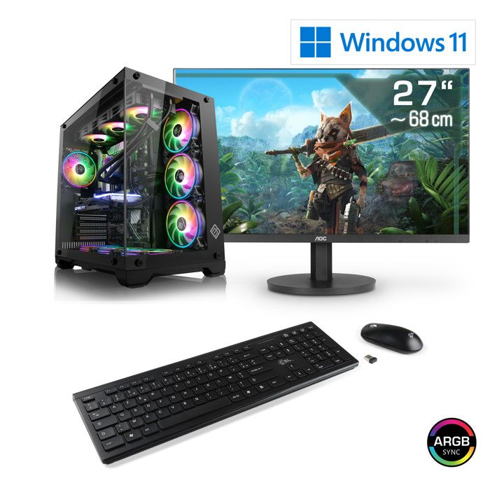 PC Gaming CSL Computer M12000H Intel Core Ultra 7 265KF GeForce RTX 5070 Ti DDR5 RAM