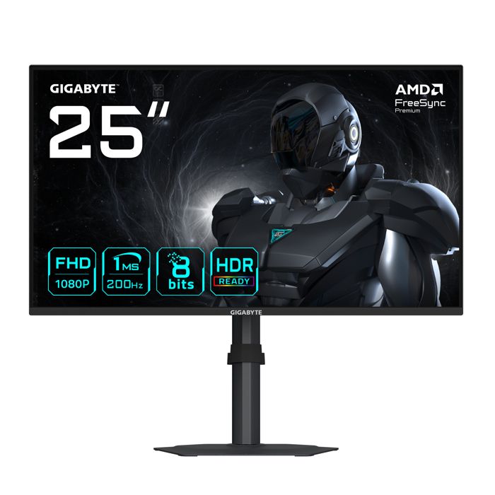 Moniteur Gaming - GIGABYTE - G25F2 - 245 FHD - 200Hz - 1ms - DisplayHDR 10