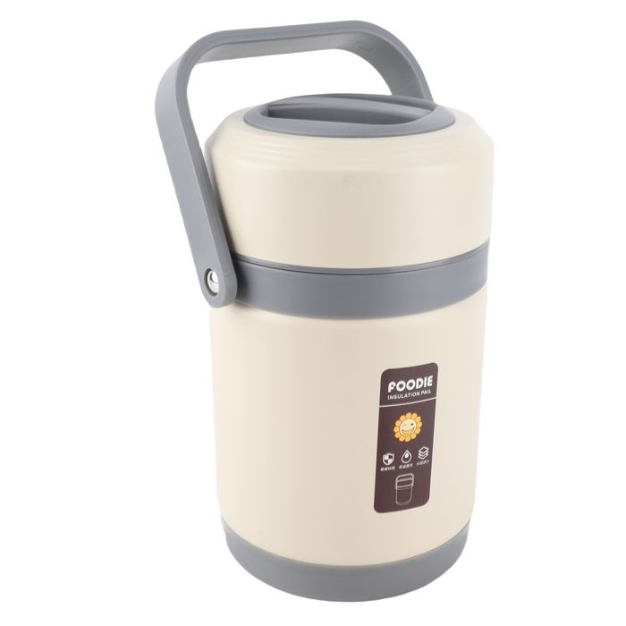1. FACILE À TRANSPORTER: Cuisinière thermique équipée dune poignée portable facile à utiliser qui est confortable à tenir sans étrangler ce qui est un gadget sympa pour les femmes au foyer les hommes daffaires et les voyageurs. Conception compacte pour les voyages le camping ou le bureau 2. Sûr et facile à laver : les récipients alimentaires en acier inoxydable de 2 L durables garantissent sécurité et