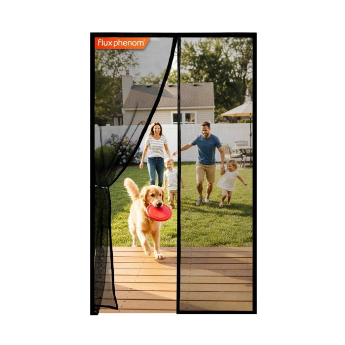 Moustiquaire de fenetre - moustiquaire de porte Flux phenom - Magnetic Screen Door 80x200