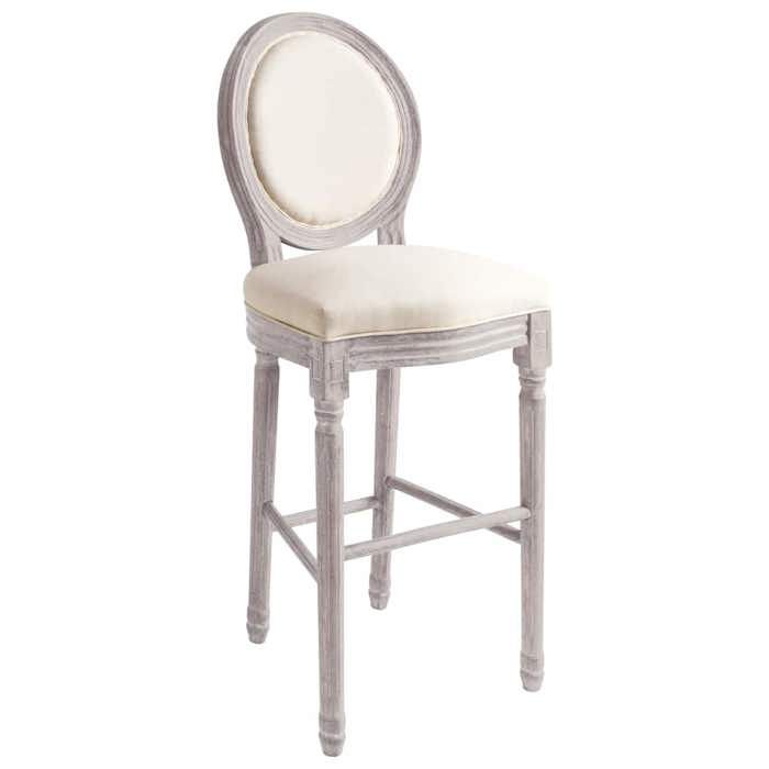 NEW Tabouret de Cuisine - vidaXL - Tabourets de bar lot de 2 blanc lin{48x52x123 cm} 322277