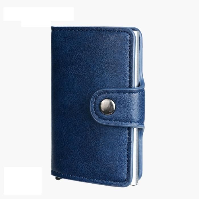 Alpha Porte Cartes Homme Ou Femme En Aluminium Automatique Pop Up Porte