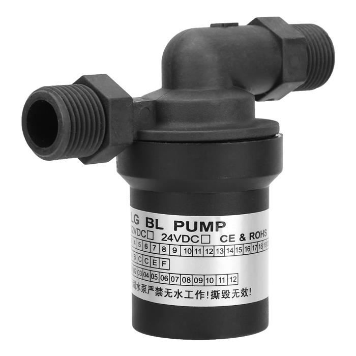POMPE DE CIRCULATION D'eau Chaude 12V 24V Tension Moteur Brushless