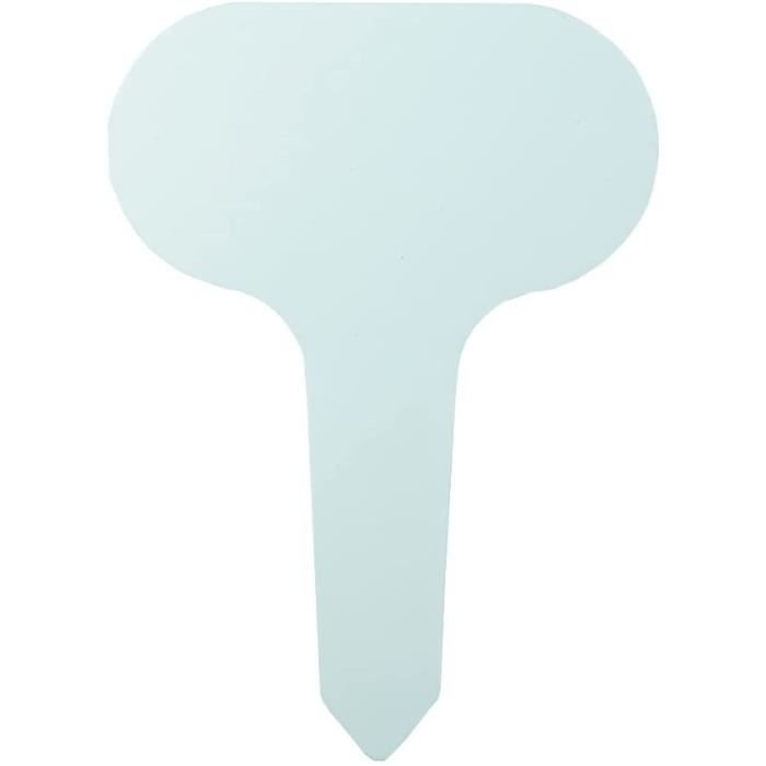 Étiquettes De Plantes En Acier Inoxydable - Lot De 10 Piquets De Marquage Pour Jardin Avec Marqueur - Résistantes Aux Intempéries