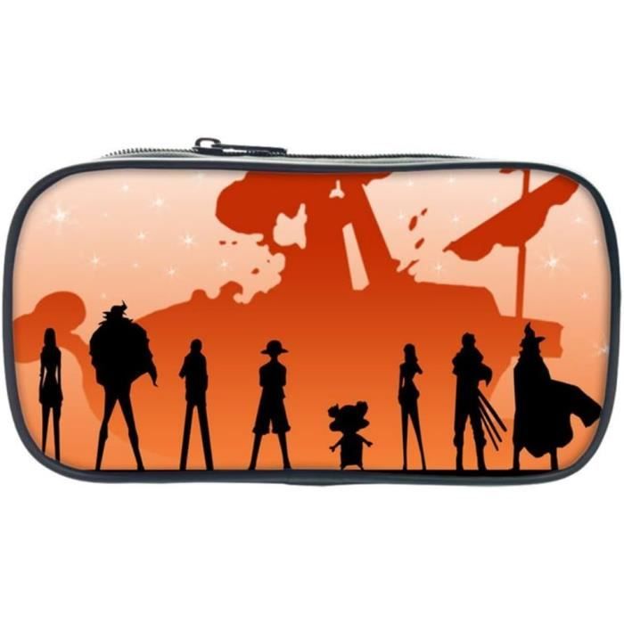 Anime Trousse À Crayons Grande Capacité Luffy Sac À Crayons Porte ...