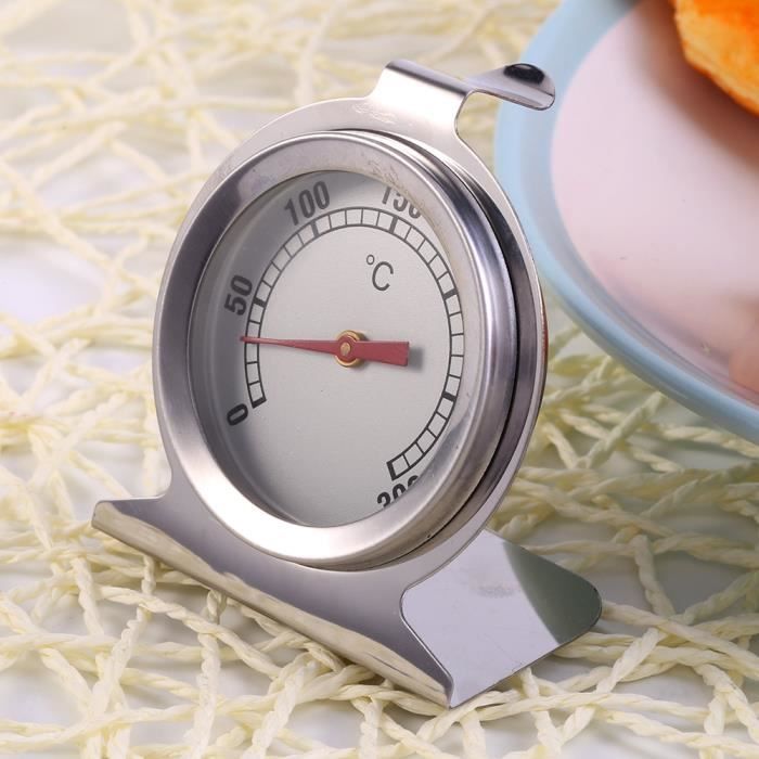 Lntyq Thermomètre à Viande, Thermomètre De Four En Acier Inoxydable Thermomètre Pour Barbecue