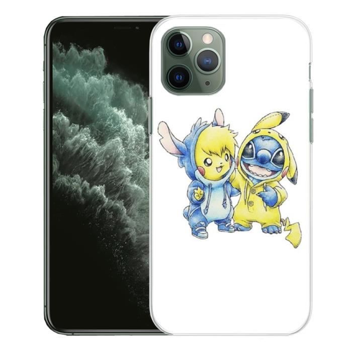 Coque Pour Iphone 11 Pro Max Stitch Pikachu Bebe Cdiscount Telephonie Coque Pour Iphone 11 Pro Max Stitch Pikachu Bebe Cdiscount Telephonie