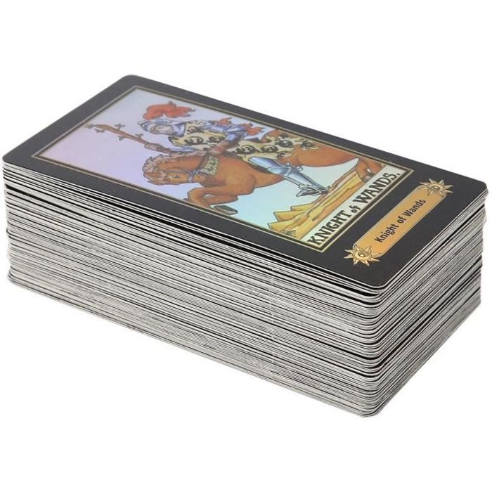 Le Tarot Vision - Jeu de 78 cartes - Cartes de voyance avec explication complète des 78 lames -PRO