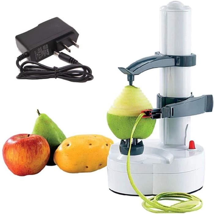 Éplucheur Electrique avec Adaptateur,Multifonction Cuisine Automatique  Épluche pour Pommes de Terre,Fruits et Légumes - Cdiscount Electroménager