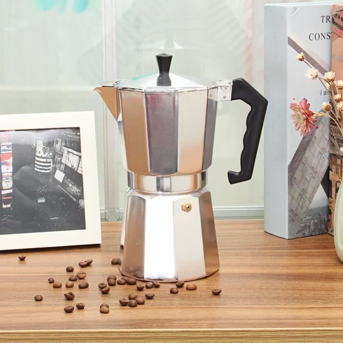 6 tasses/300 ml Moka Pot Espresso Maker vinekraft cuisinière machine à café 