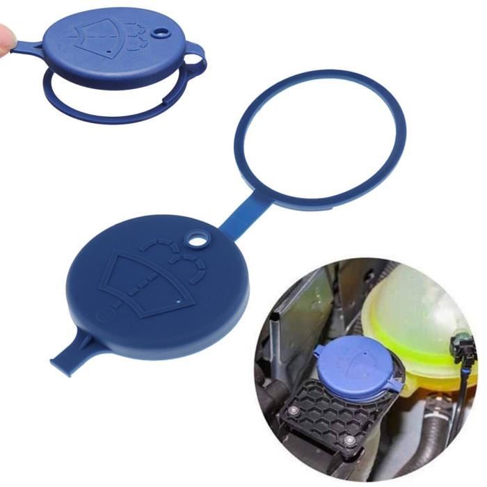 2 Bouchons Lave-glace Bleus XUZOPIM - Compatible Citroën C4 Et Grand Picasso 2004-2015