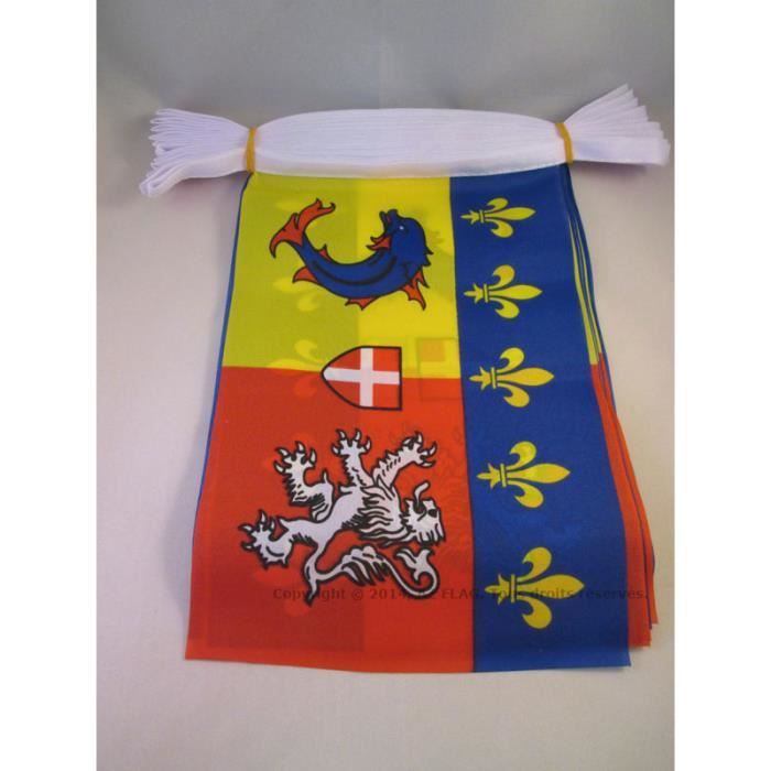 Ghirlanda Bandiere Libano AZ FLAG | 6 Metri, 20 Bandierine Da 15x21 Cm | Festone Per Feste E Decorazioni