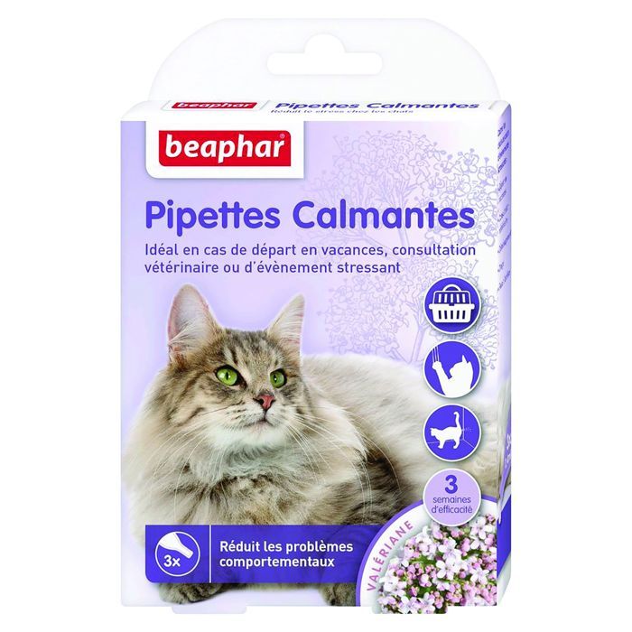 Beaphar Pipettes Calmantes Pour Chat Cdiscount Animalerie