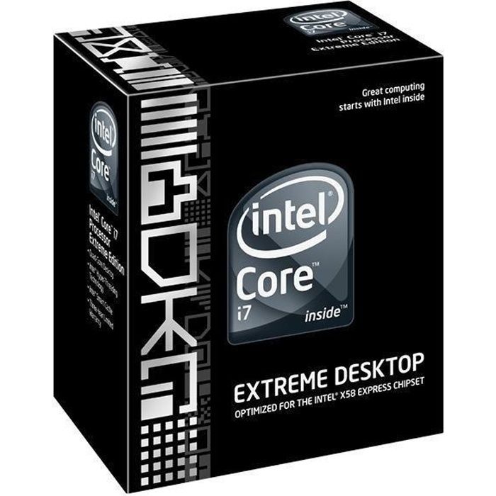 Vente Processeur PC Intel Core i7 Extreme Edition 975 Bloomfield Quad pas cher