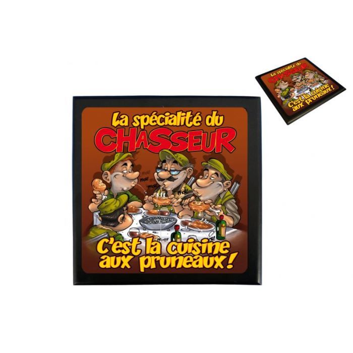 Dessous De Plat Humour Chasseur Cdiscount Jeux Jouets Dessous De Plat Humour Chasseur Cdiscount Jeux Jouets
