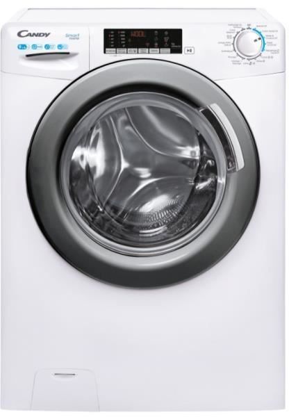 Lave-linge séchant CANDY CSWS496TWMRE/FR - 9 / 6  kg - Induction - 1400 trs/min - 15 prgms - Classe A - Blanc