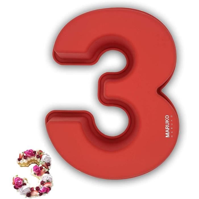 Moule Gateau Chiffre 5, Number Cake Moule, Grands Moules À Gâteau 3D En