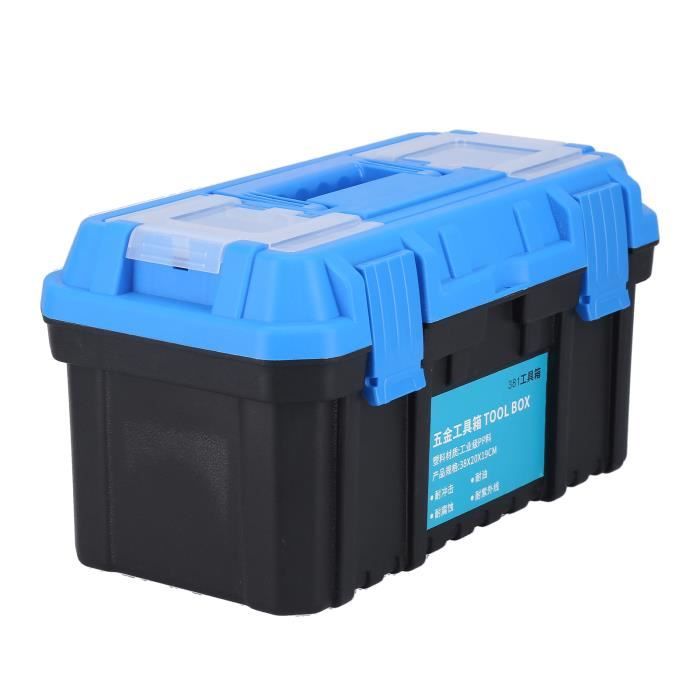 EJ.life boîte de rangement d'électricien Boîte à outils PP en plastique  portable pièces de matériel mallette de rangement - Cdiscount Bricolage