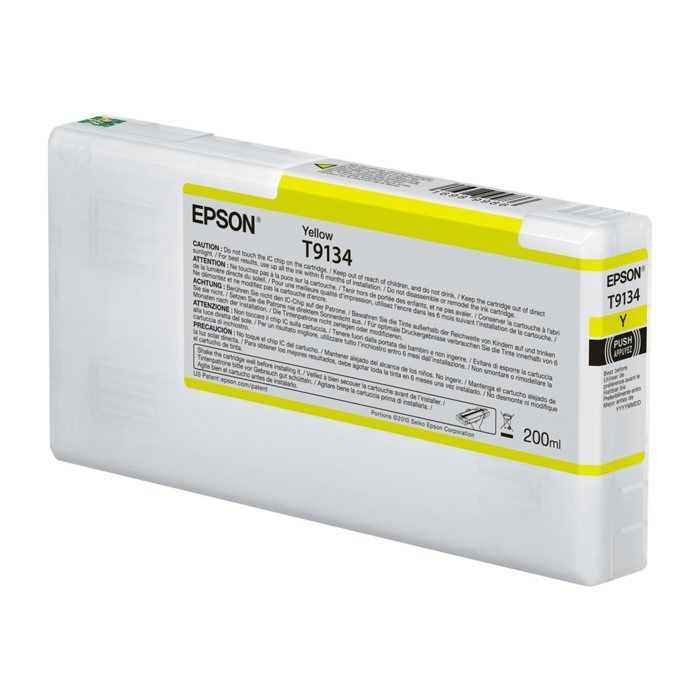 Cartouche dencre Epson T9134 200 ml jaune pour SureColor P5000