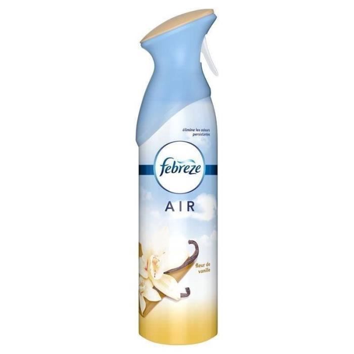 Febreze Air Désodorisant Spray Fleur De Vanille 300ml (lot de 3)