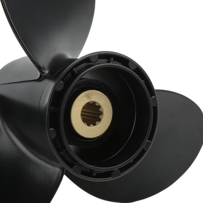 ZEPHYX Hélice métallique for Bateau RC, 3 pales M2 15mm 20mm immergée