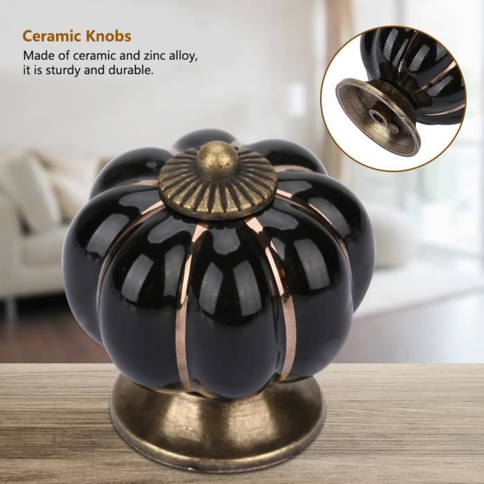 Figurine Chat Sur Citrouille En Céramique - Prête à Peindre (RTP) - Artisanat US
