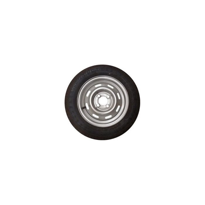 MAXTER  - Roue Remorque 13 pouces 145/80x13 - 4 Trous 100 mm - Charge 425 kg
