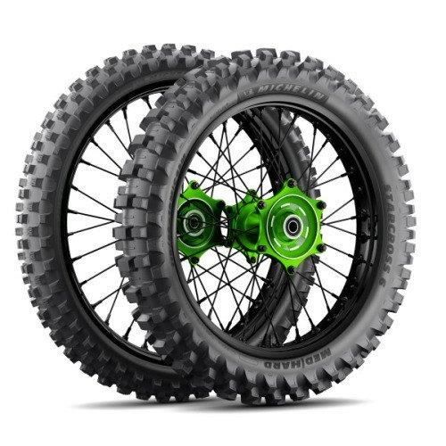 Pneu Moto - Michelin - ST CROSS 6 MED - 110/100-18 - Charge 64 - Vitesse M