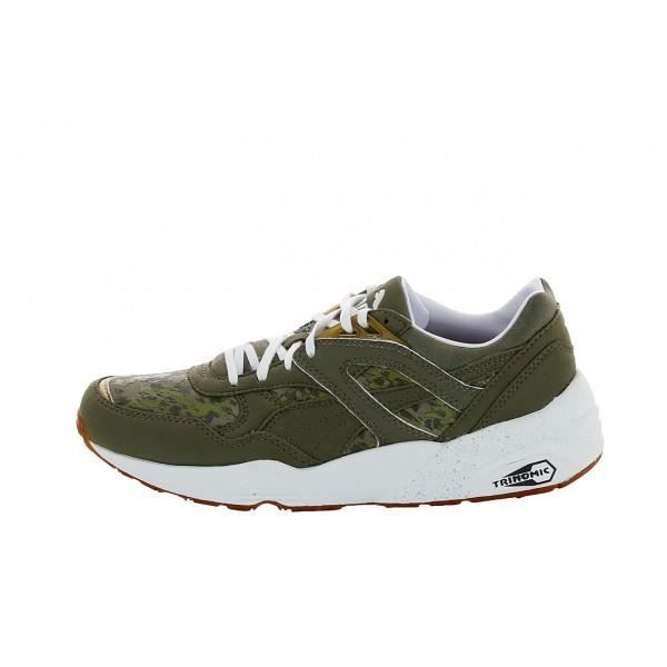 puma trinomic kaki femme