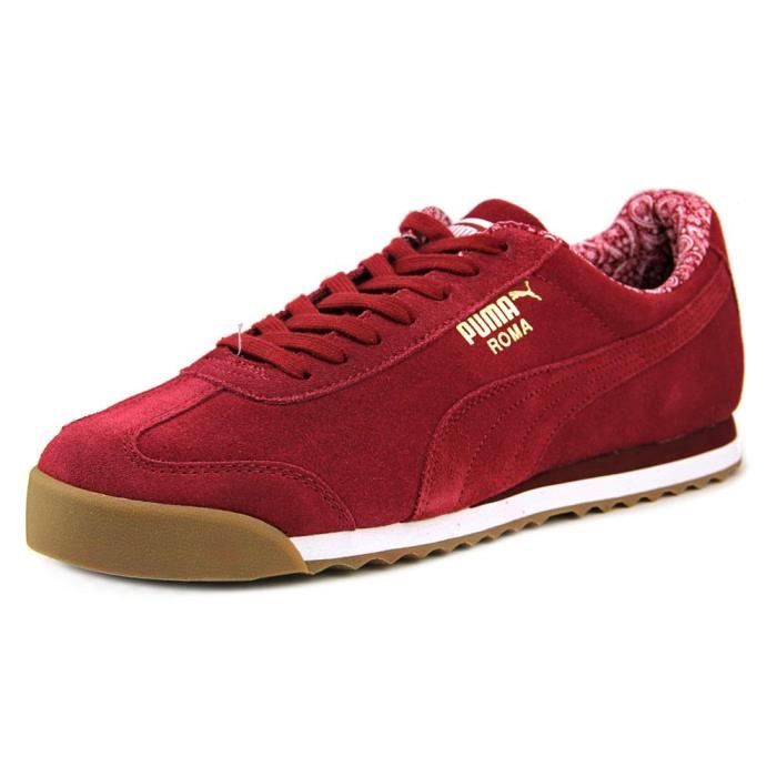 puma daim rouge