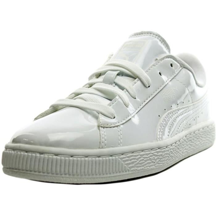 puma basket classic cuir blanche