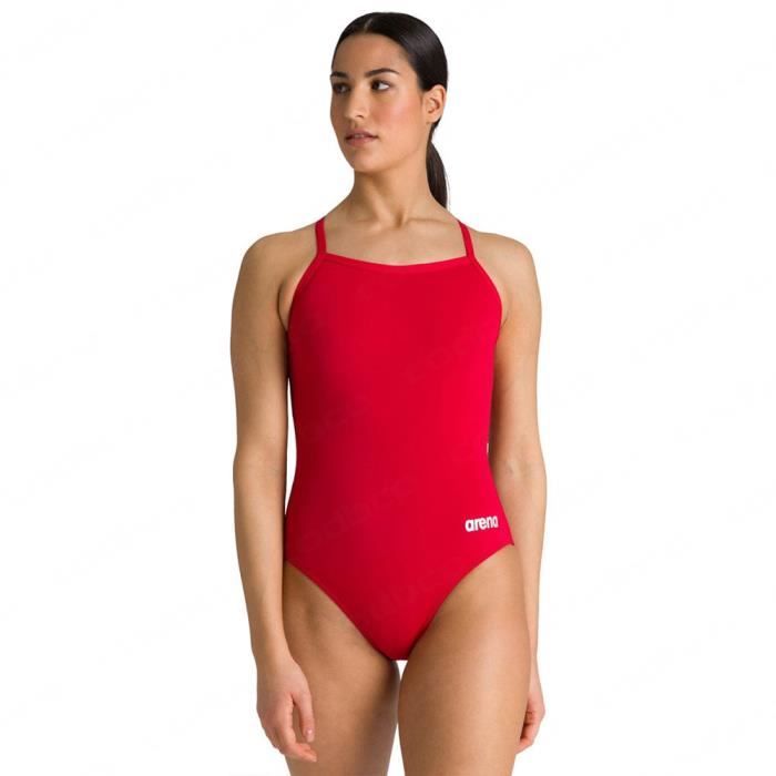Maillot De Bain Une Pièce Femme Dos Nageur - Coupe Sportive - Boyleg - Pour Natation Plage