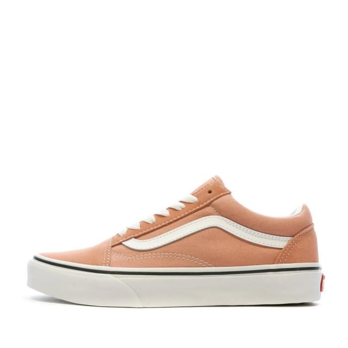 vans rose montante
