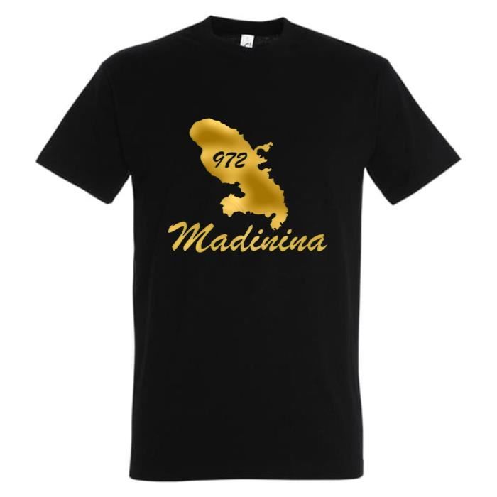 YONACREA 972 T-Shirt Col V Adulte Martinique 