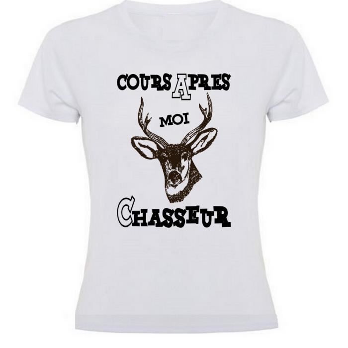 T shirt hotsell chasse humour