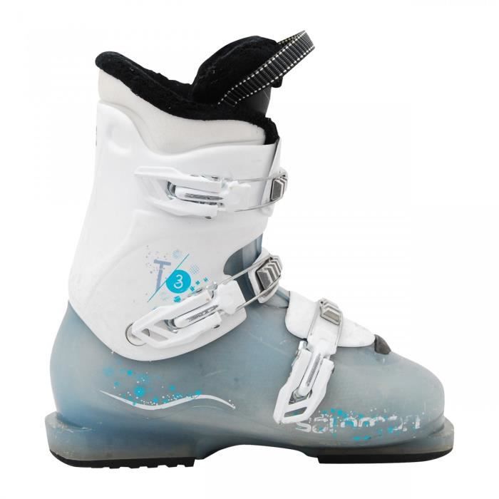 Chaussure ski Salomon Junior T2 / T3 bleu/blanc