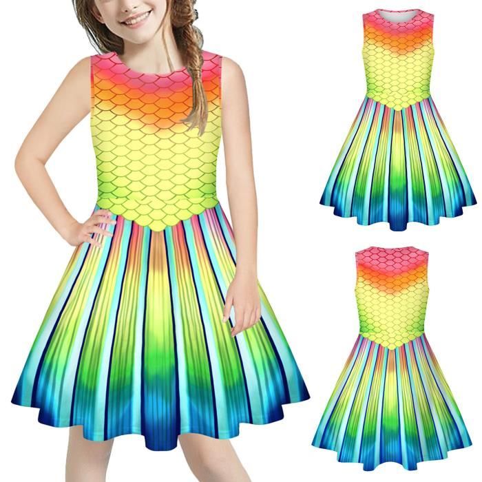 robe paillette fille