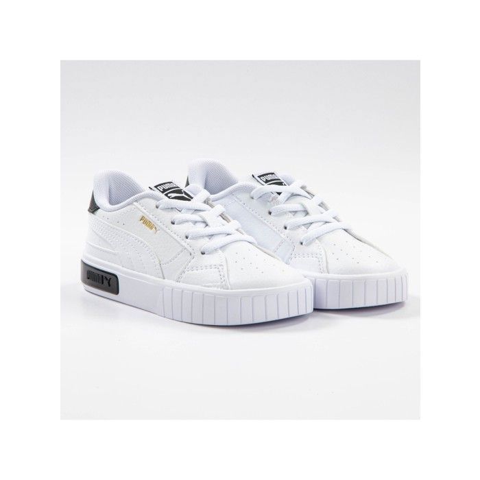 Puma Basket Puma Garçon Cali star ac Blanc cuir