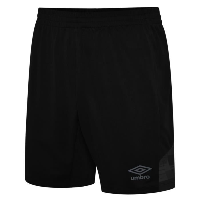 Short De Sport UMBRO Activewear Homme - Noir - Taille XL - Léger Et Respirant