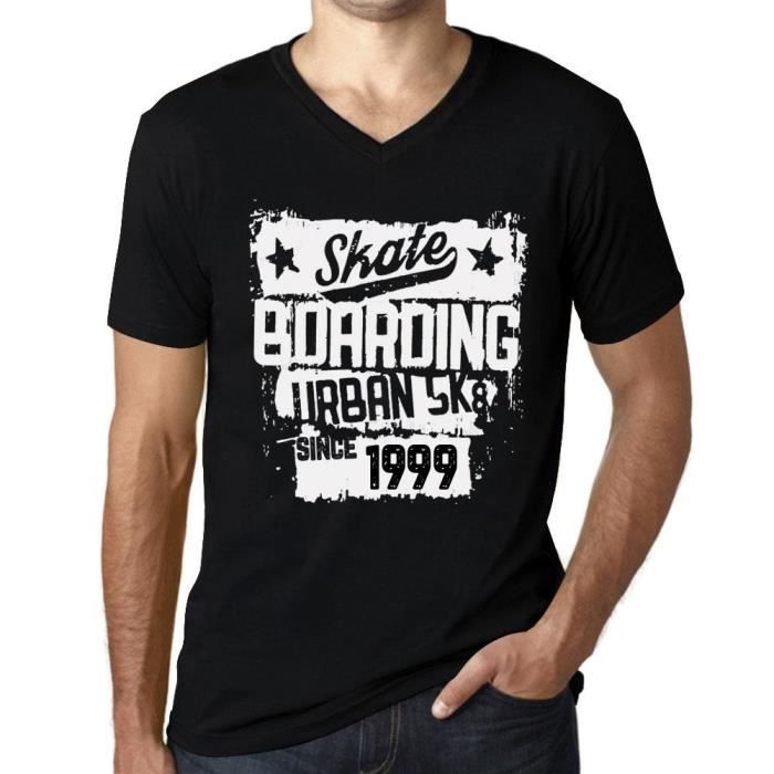 T-shirt de skateboard manches courtes ts500 trafic blanc