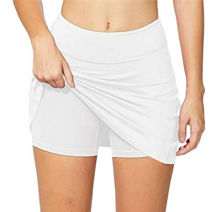 Jupe De Sport Femme Lillie Golf - Taille XL, Bleu Et Blanc, Polyester, état Correct