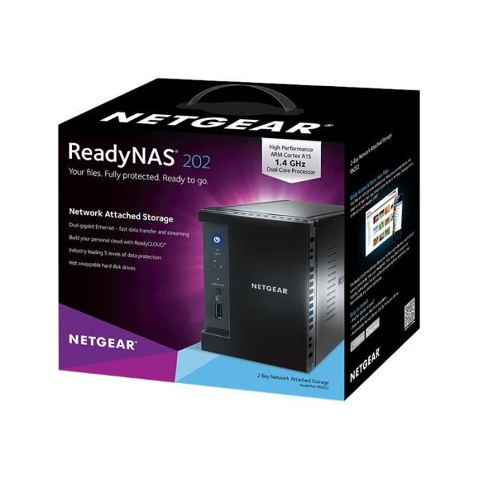 NETGEAR ready NAS202 ハードディスク